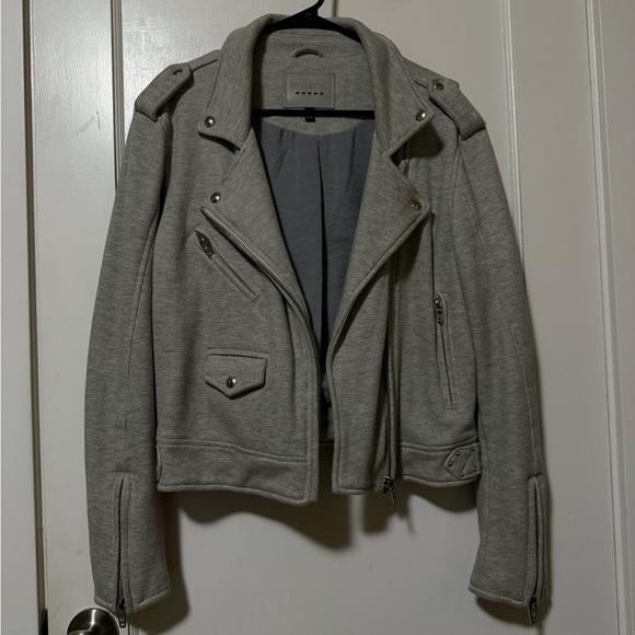 Blank NYC Jackets & Blazers - Cotton moto military jacket from Nordstrom